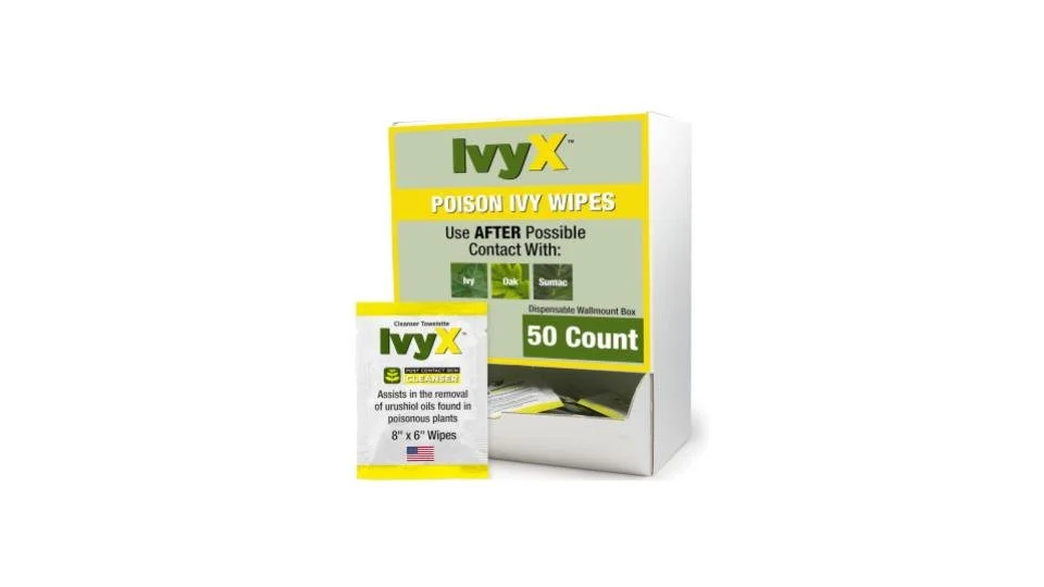 Ivy X Post-Contact Skin Wipes | Stop the Rash Post Exposure, Aloe